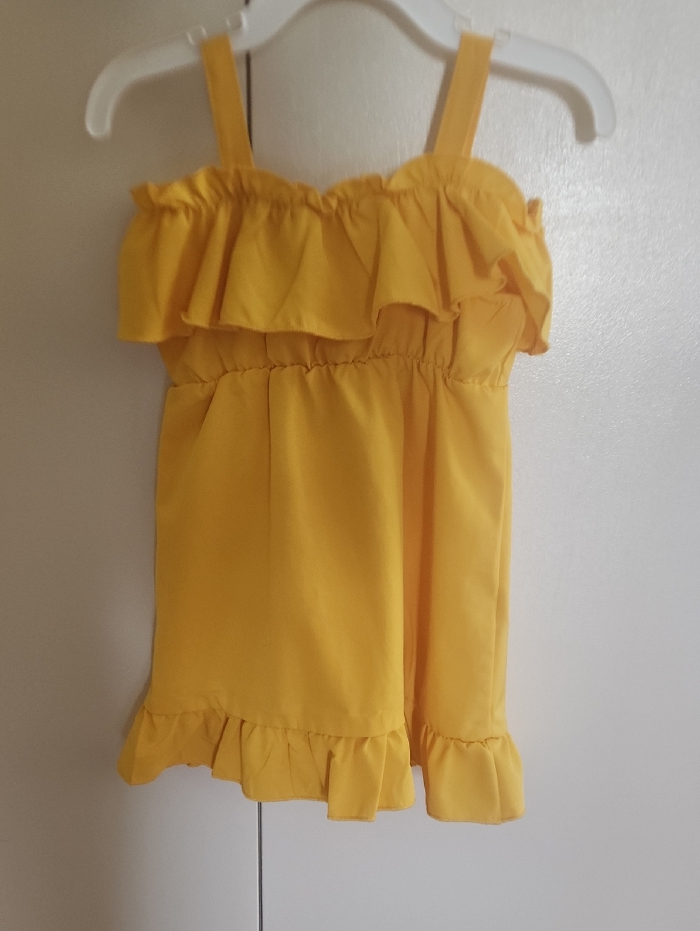 Sunny Yellow Baby Sundress - 9-12M